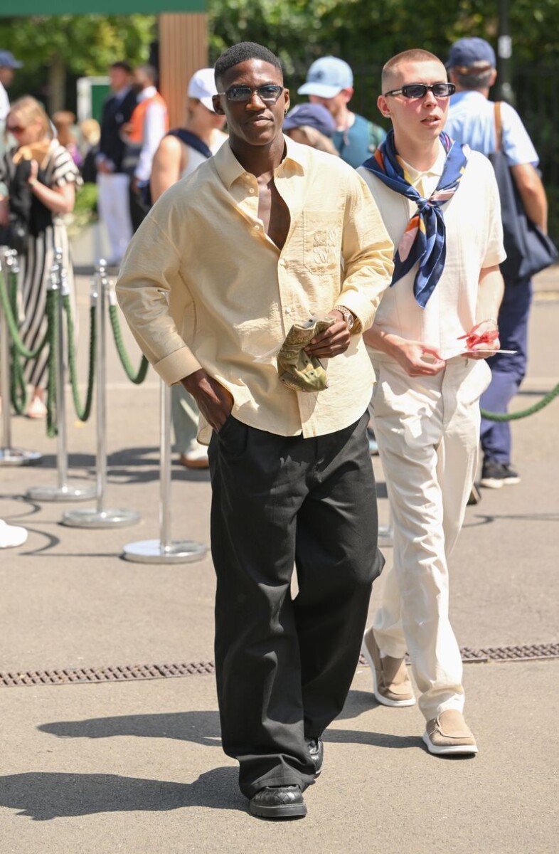 Raie Milieu Homme Street Style