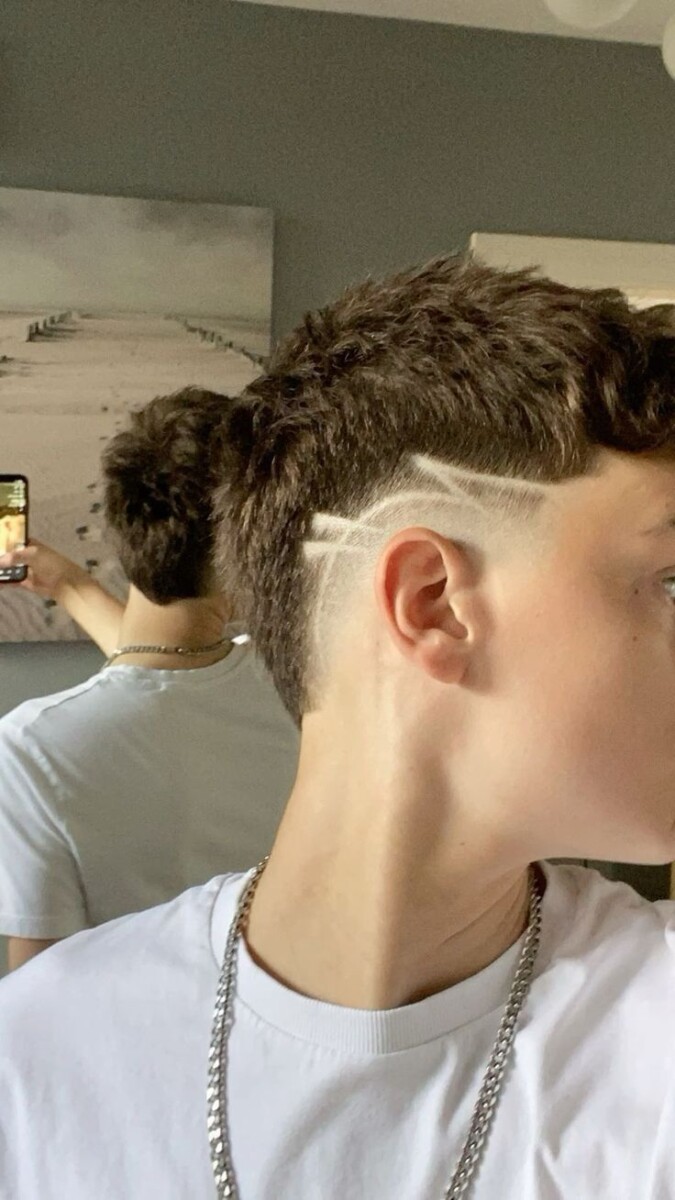 Burst Fade Coiffure Homme