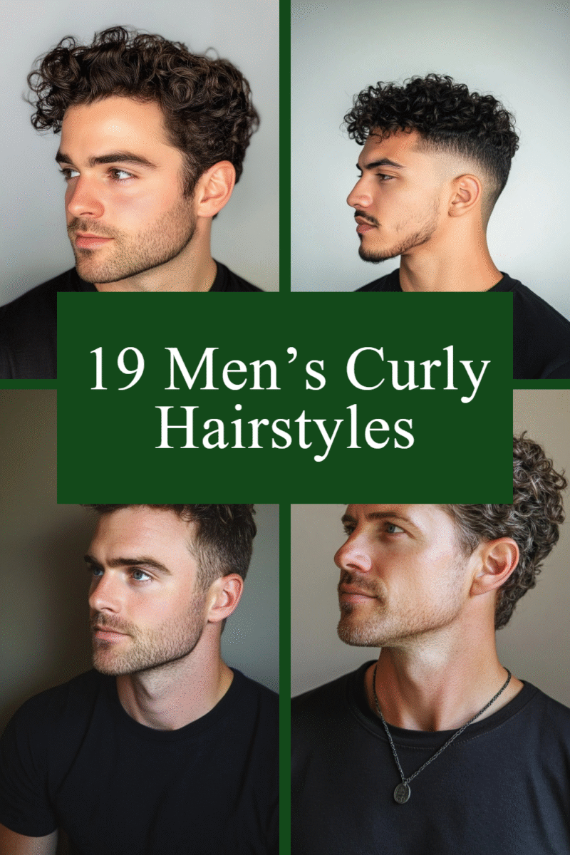 Coupe Cheveux Bouclés Homme