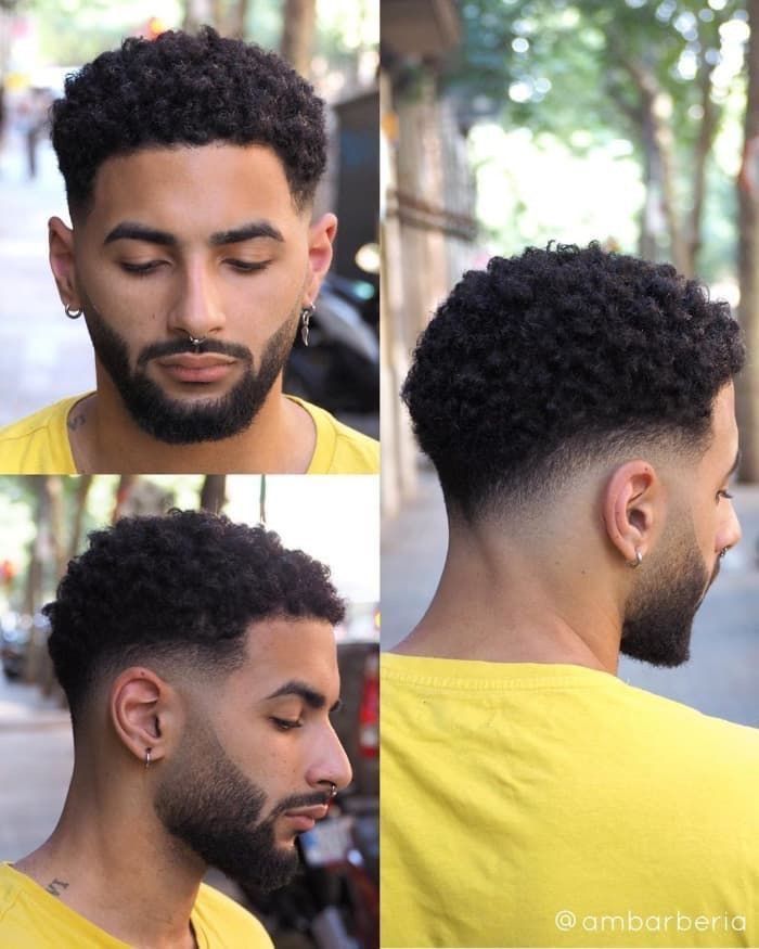 Coupe Cheveux Bouclés Homme
