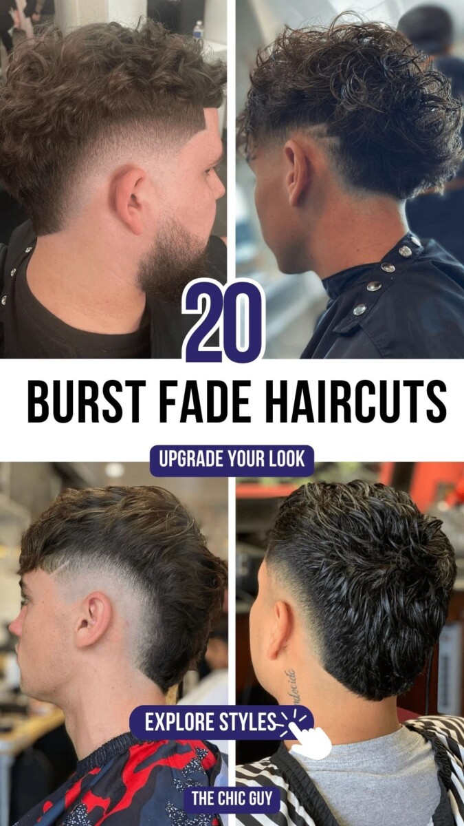 Burst Fade Coiffure Homme