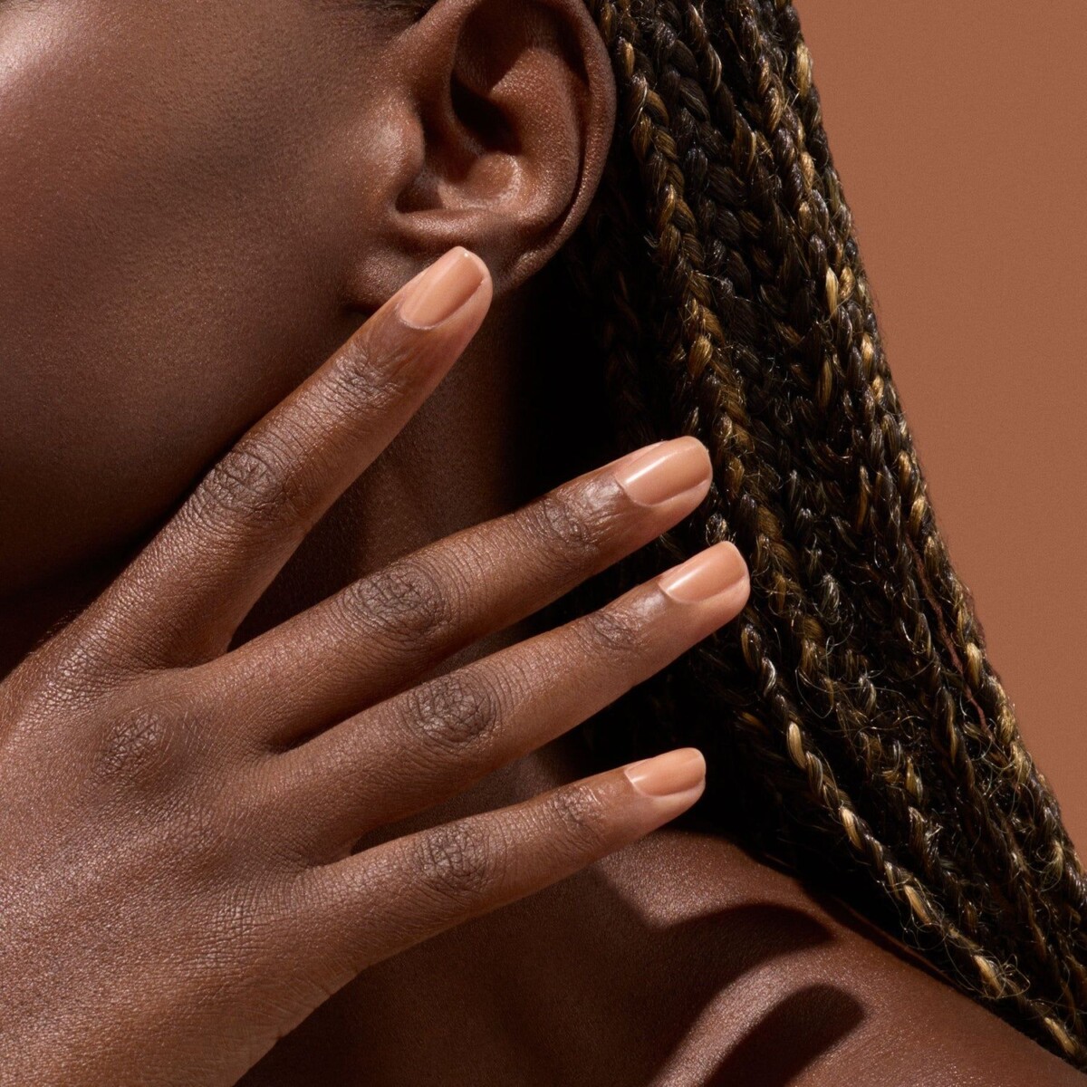 Manucure Rose Poudré Douce