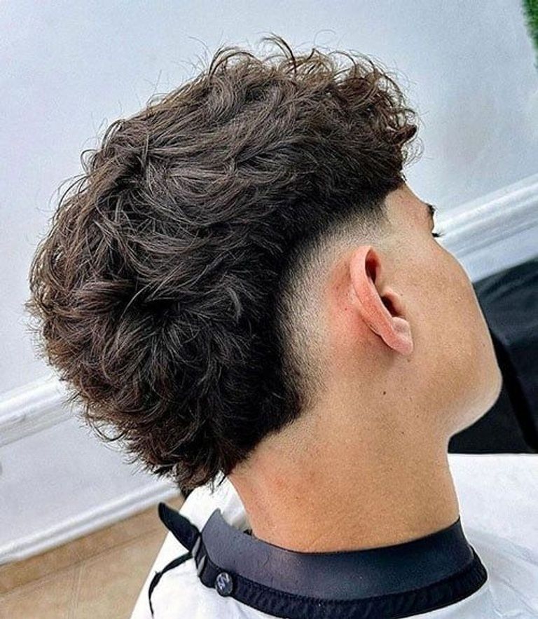 Burst Fade Coiffure Homme