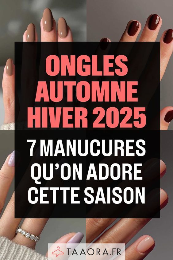 ongles hiver 2024