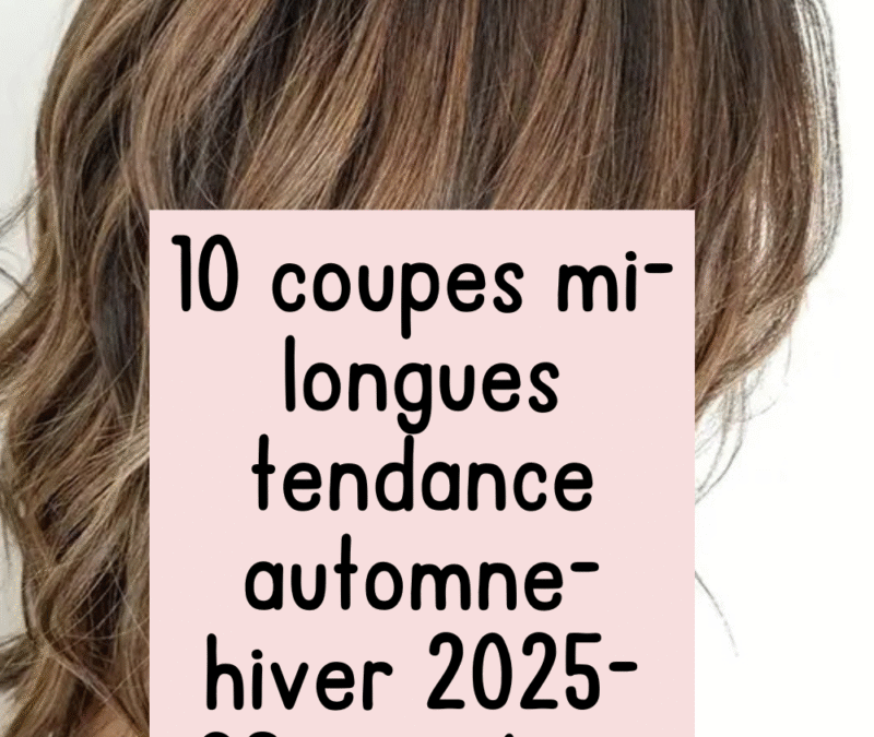 Coiffure dégradée mi-longue : tendances et conseils personnalisés