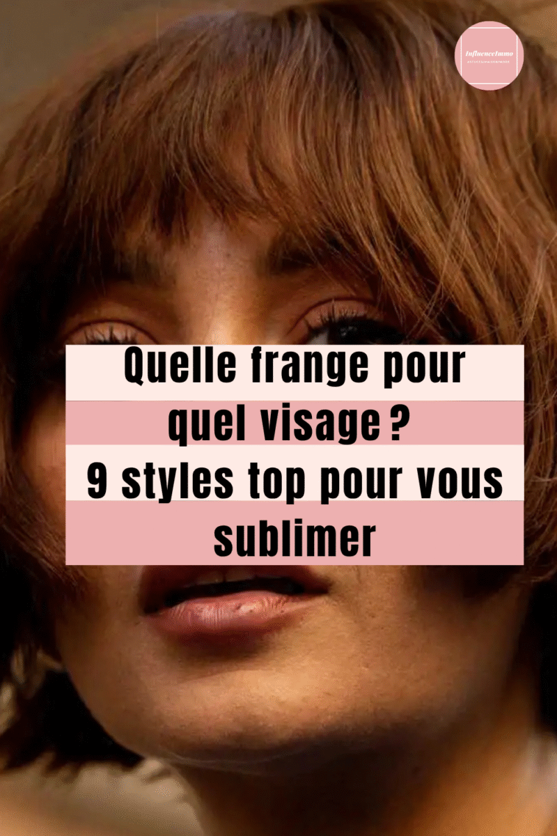 coupe de cheveux et visage rond