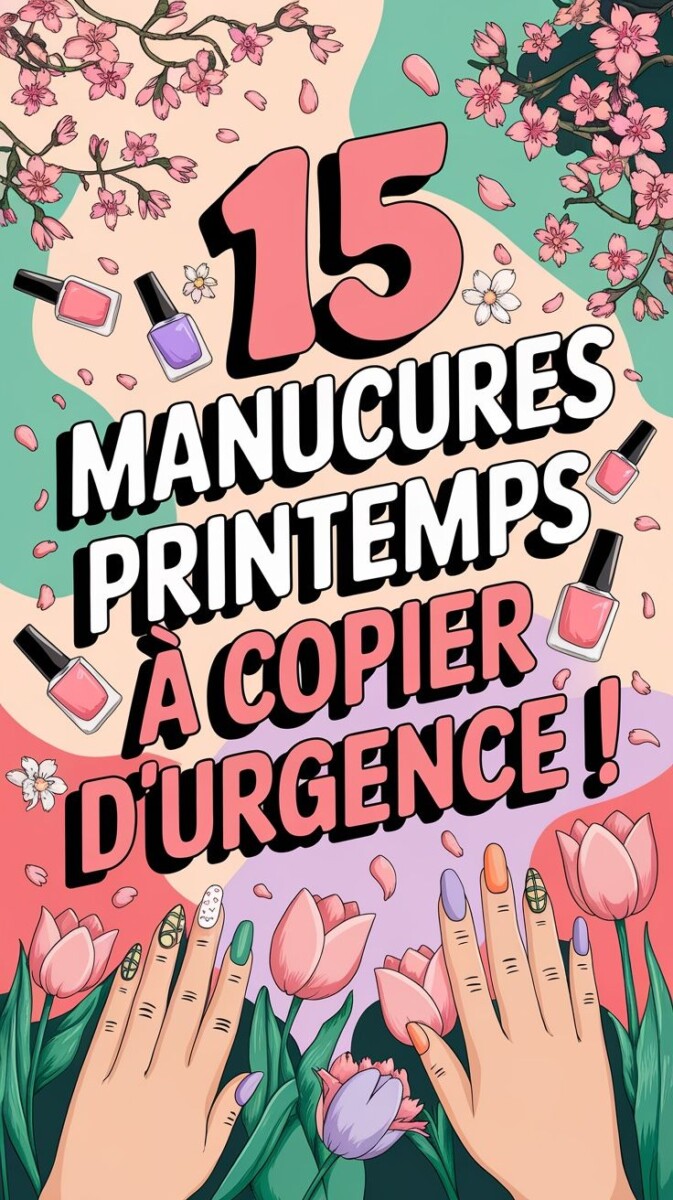 tendance ongles printemps 2025