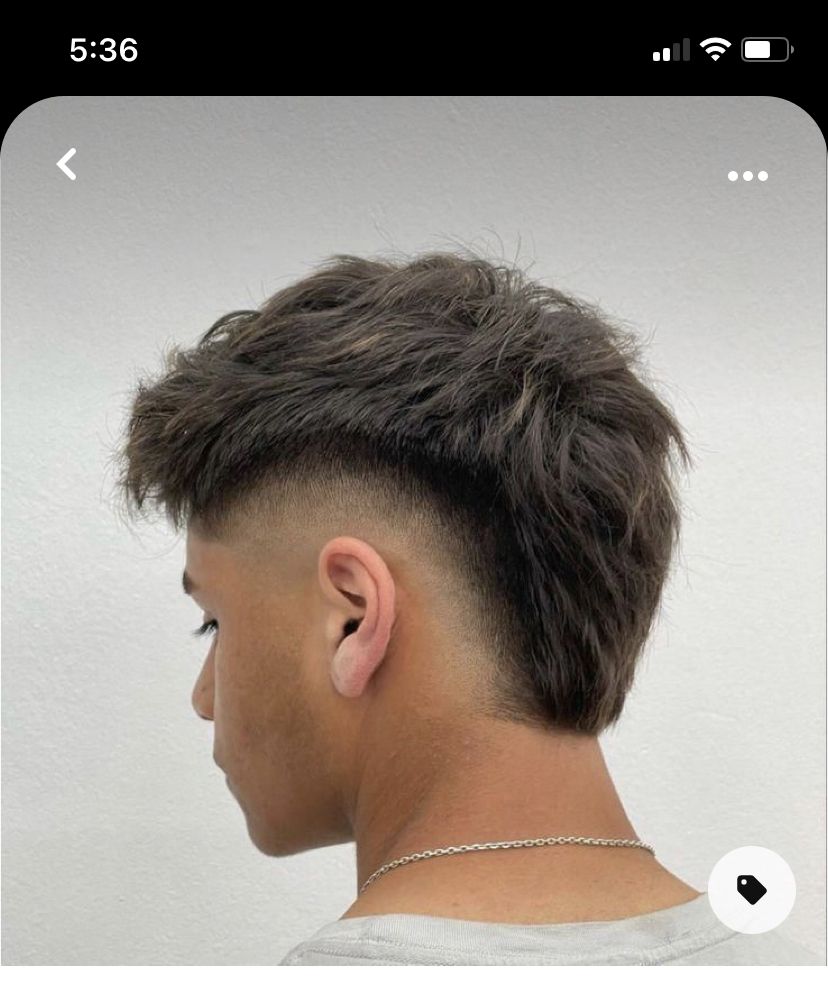 Burst Fade Coiffure Homme