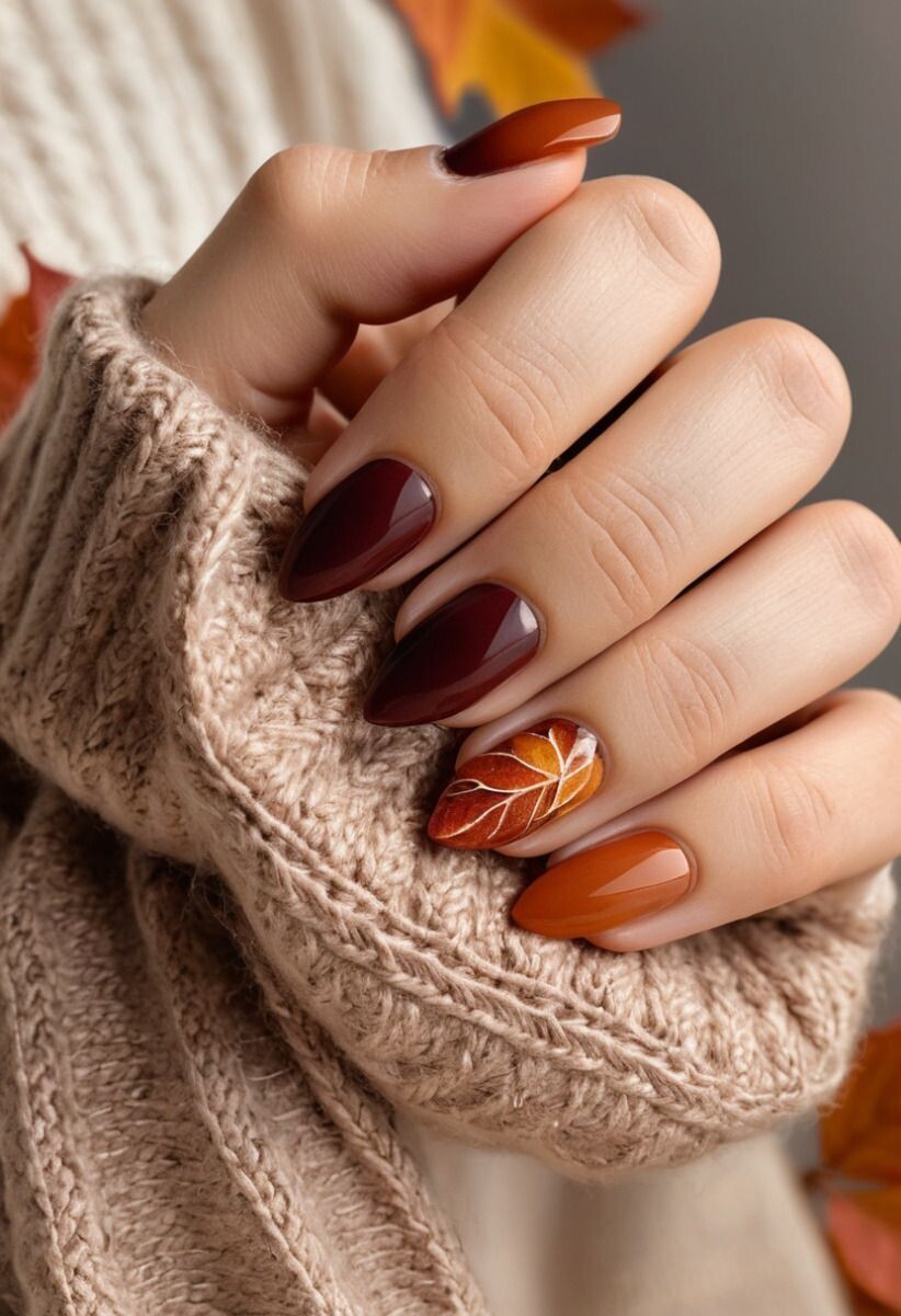 nail art automne 2024