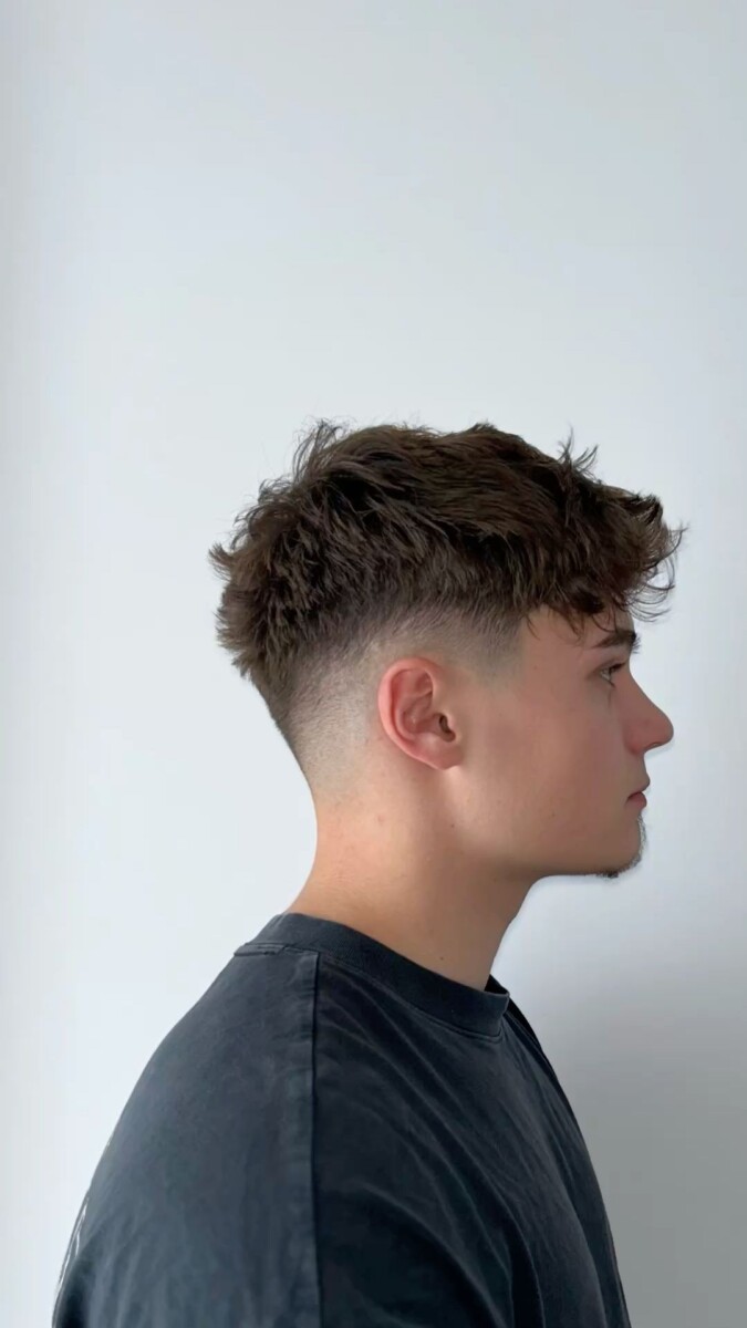 Burst Fade Coiffure Homme