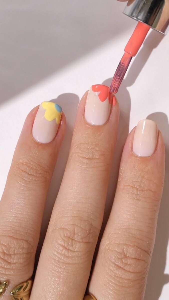 ongle printemps