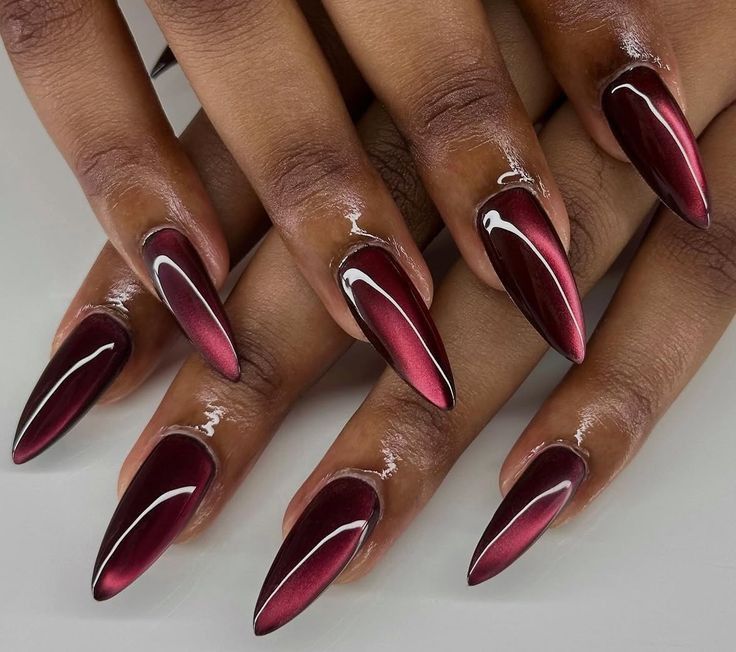 Nail Art Rouge Passion