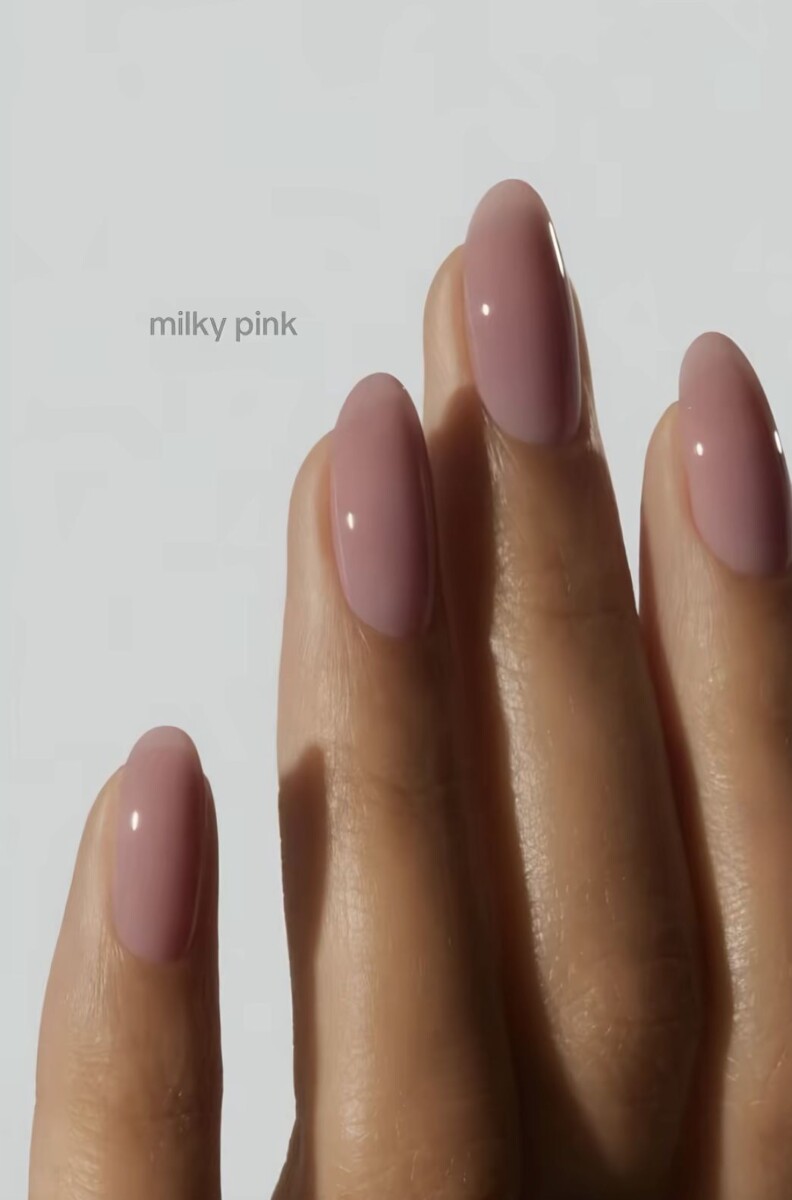 Manucure Rose Poudré Douce