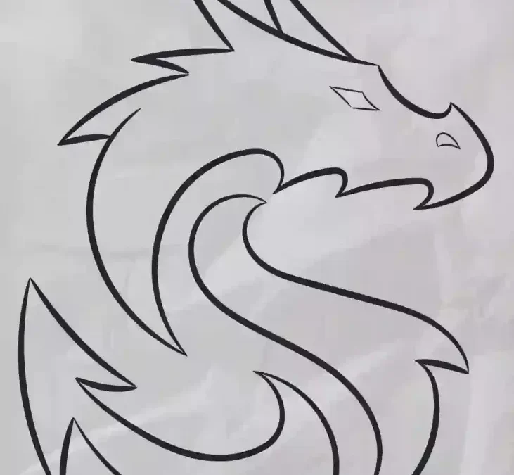 Dessin dragon simple : étapes faciles pour débutants